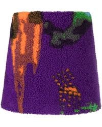 MSGM - Rok Met Print - Lyst