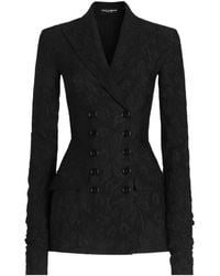 Dolce & Gabbana - Dolce & Gabbana Brocade Jacket - Lyst
