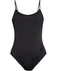Moncler - Open-Back Swimsuit - Lyst