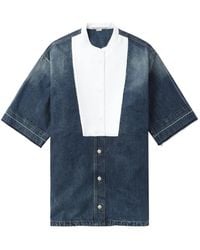Stella McCartney - Cotton Short-Sleeve Tunic Dress - Lyst