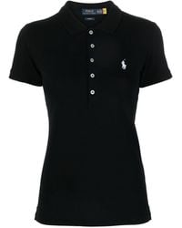 Polo Ralph Lauren - Julie Cotton Polo Shirt - Lyst