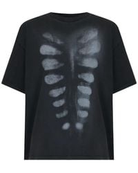 AVAVAV - Skeleton-Print T-Shirt - Lyst