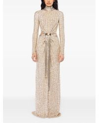Rabanne - Sequin-Embellished Cut-Out Dress - Lyst