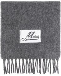 Marni - Schal Mit Fransen - Lyst