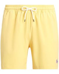 Polo Ralph Lauren - Polo Pony-embroidered Swim Shorts - Lyst