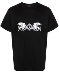 Billionaire - Logo-print Detail T-shirt - Lyst
