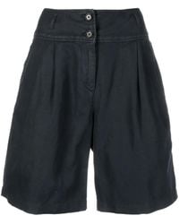 Aspesi - Shorts Met Geplooid Detail - Lyst