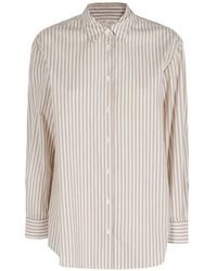 MC2 Saint Barth - Brigitte Stripe-Pattern Shirt - Lyst