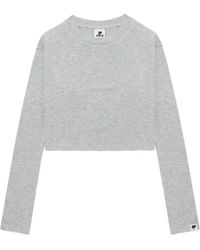 A Bathing Ape - Cropped Long-Sleeve Top - Lyst