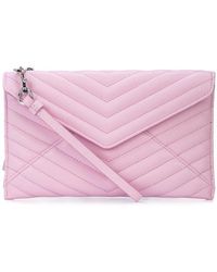Rebecca Minkoff - Leo Quilted Clutch - Lyst