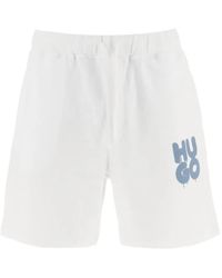HUGO - Dolivar Graffiti ショートパンツ - Lyst