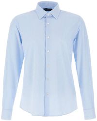 Rrd - Oxford Jacquard Stripe Shirt - Lyst