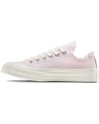 Converse - Chuck 70 Embroidered Scalloped-Edge Sneakers - Lyst