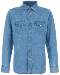 Tom Ford - Slim-Fit Denim Shirt - Lyst