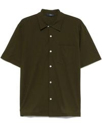 Herno - Katoenen Overhemd - Lyst