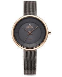 Obaku - Lys 33Mm Watch - Lyst