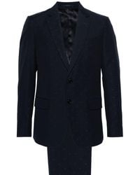 Gucci - Einreihiger Anzug mit Logo-Jacquardmuster - Lyst