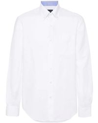 Paul & Shark - Button-Down Slub-Texture Shirt - Lyst