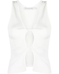 Christopher Esber - Gedraaide Tanktop Met Uitgesneden Details - Lyst