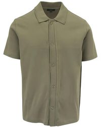 Vince - Hemd Aus Jacquard-Strick - Lyst
