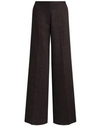 Alberta Ferretti - Wide-Leg Trousers - Lyst
