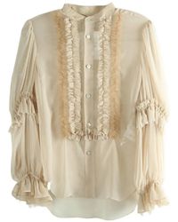 Comme des Garçons - Ruffled Shirt - Lyst