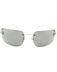 Gucci - Lunettes De Soleil À Design Sans Monture - Lyst