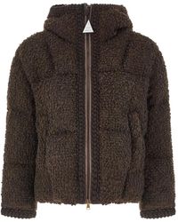 Moncler - Quilted Shearling-Effect Jacket - Lyst