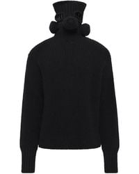 Doublet - Gas-Mask-Motif Sweater - Lyst
