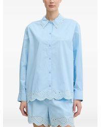 Stine Goya - Broderie-Anglaise Scalloped Shirt - Lyst