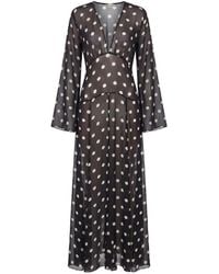 Nicholas - Marella Ls V-Neck Maxi Dress - Lyst