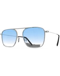 Blackfin - Palisades Square-Frame Sunglasses - Lyst
