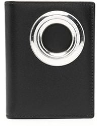 Comme des Garçons - Eyelet-Detail Bi-Fold Wallet - Lyst