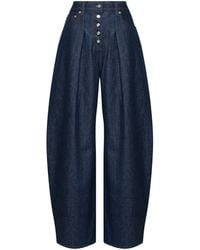 Jacquemus - Blue Les Sculptures 'le De-nîmes Ovalo' Jeans - Lyst