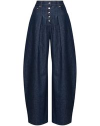 Jacquemus - Blue Les Sculptures 'le De-nîmes Ovalo' Jeans - Lyst