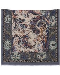Etro - Sciarpa Con Stampa Paisley - Lyst