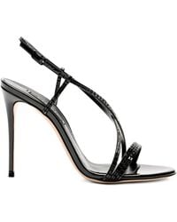 Casadei - 100Mm Starsway Julia Sandals - Lyst