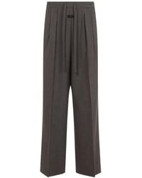 Fear Of God - Pleated Wide-Leg Trousers - Lyst