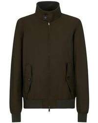 Slowear - Gefütterte Jacke Mit Reißverschluss - Lyst