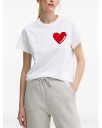 From Future - Heart-Motif T-Shirt - Lyst
