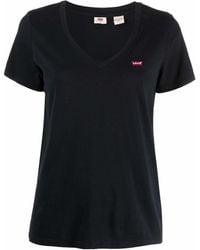 Levi's - Perfect V-neck Cotton T-shirt - Lyst