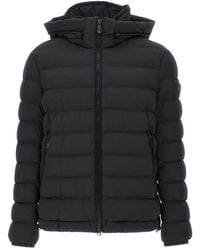 Peuterey - Hooded Quilted Down Jacket - Lyst