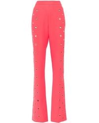 Saiid Kobeisy - Metal-Ring Tailored Trousers - Lyst