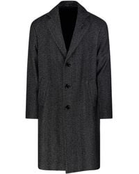Lardini - ヘリンボーン コート - Lyst