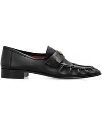 Chloé - Mocassins Letti En Cuir À Motif Cœur - Lyst