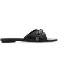 Balenciaga - Sheepskin Slip-On Flats - Lyst
