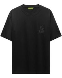 Shanghai Tang - Dragon Embroidered T-Shirt - Lyst