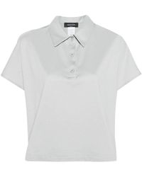 Fabiana Filippi - Contrasting-fabric Panelled Polo Shirt - Lyst