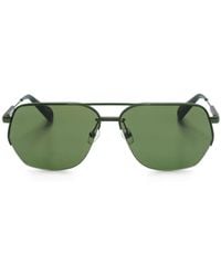 Jacquemus - X Linda Farrow Navigator-Frame Sunglasses - Lyst
