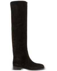Gianvito Rossi - Zayne Suede Boots - Lyst